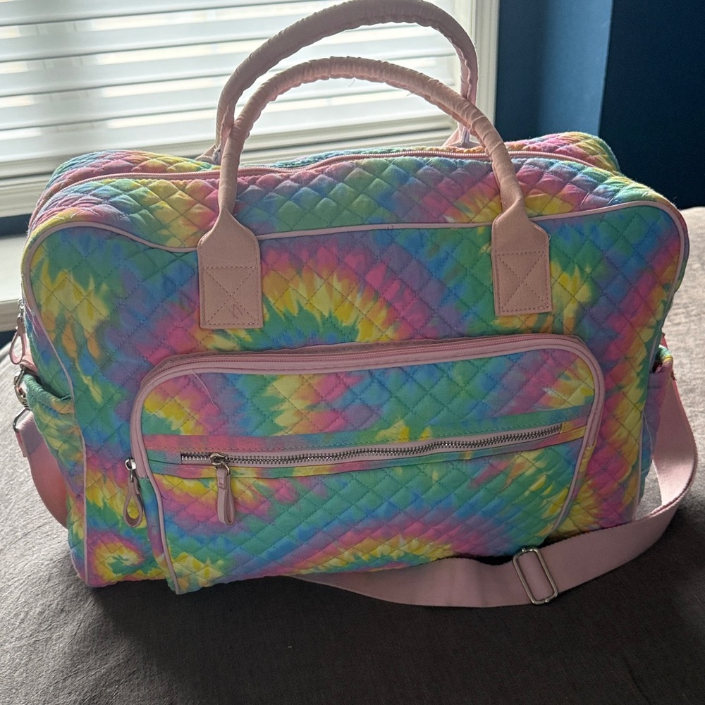 Multicolor Quilted Bag